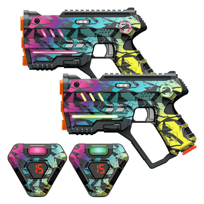 Laser Tag Set of 2, Lazer Tag Game for Kids Indoor & Outdoor Play