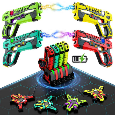 Rechargeable Real time Data SYNC Laser Tag Gun Set